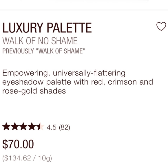 Charlotte Tilbury Luxury Eyeshadow - Walk Of No Shame - Picture 6 of 6